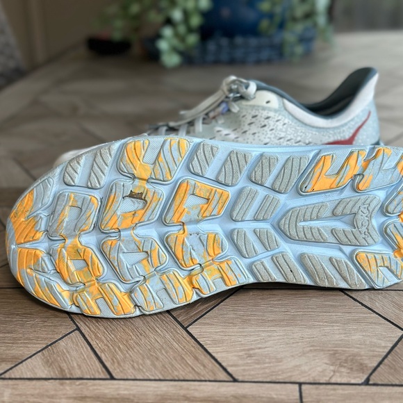 Hoka Men's Kawana Balanced Running Shoes in Light Blue - Picture 8 of 12